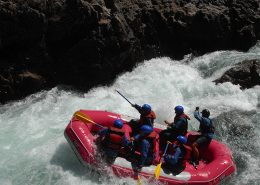 Rafing a la frontera