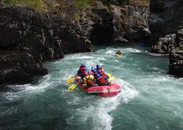 Rafing a la frontera